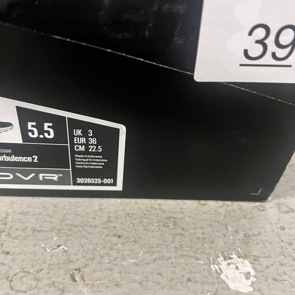 Under Armour Women's UA HOVR Turbulence 2 Running Shoes US 5.5‎ Black White - Picture 9 of 9